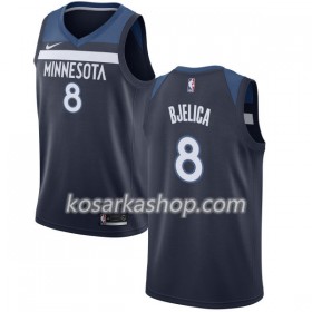 Dres Minnesota Timberwolves Nemanja Bjelica 8 Nike 2017-18 Navy Swingman
